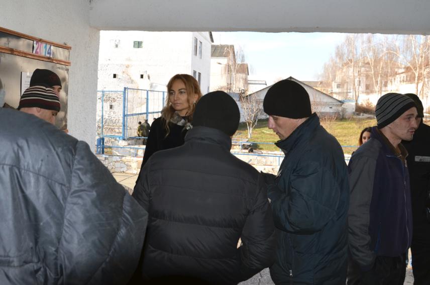 Фото 4 до новини Відвідування Бучанської виправної колонії №85 22 листопада 2014р.