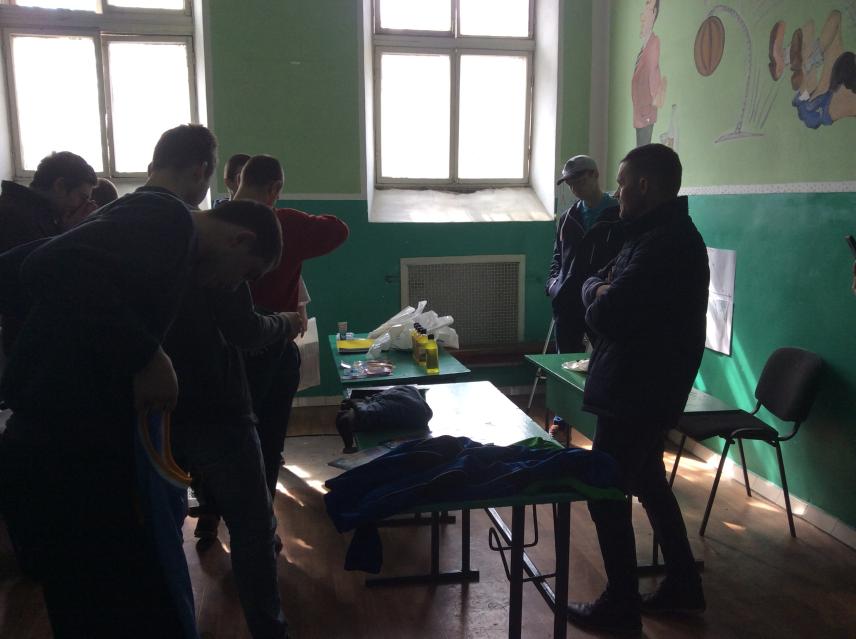 Фото 5 до новини 6 квітня 2018 року. Відвідання Громадською радою при Центральному міжрегіональному управлінні Міністерства юстиції  неповнолітніх  засуджених