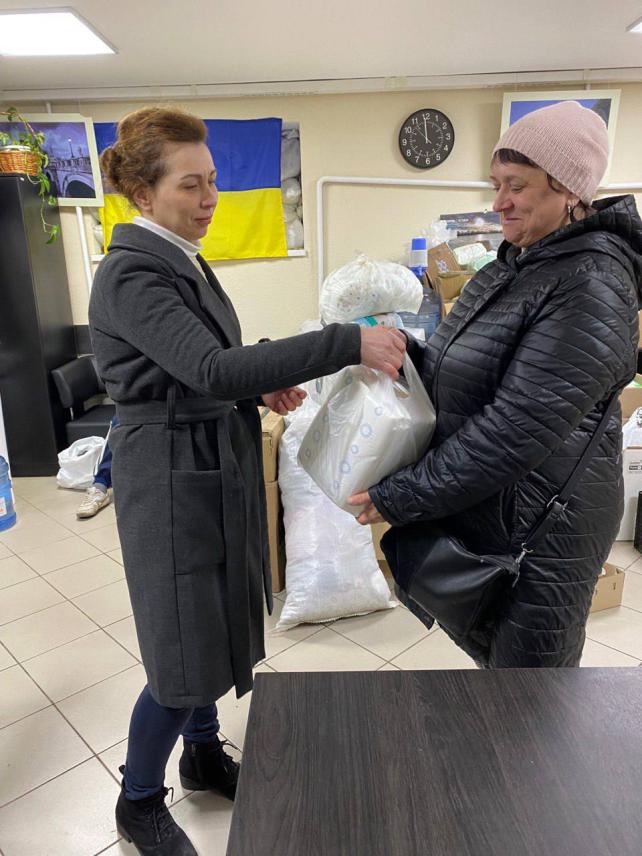Фото 6 до новини Надання Гуманітарної Допомоги Тимчасово Переміщеним Особам